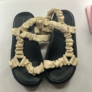 Stylish Cream Sandals
